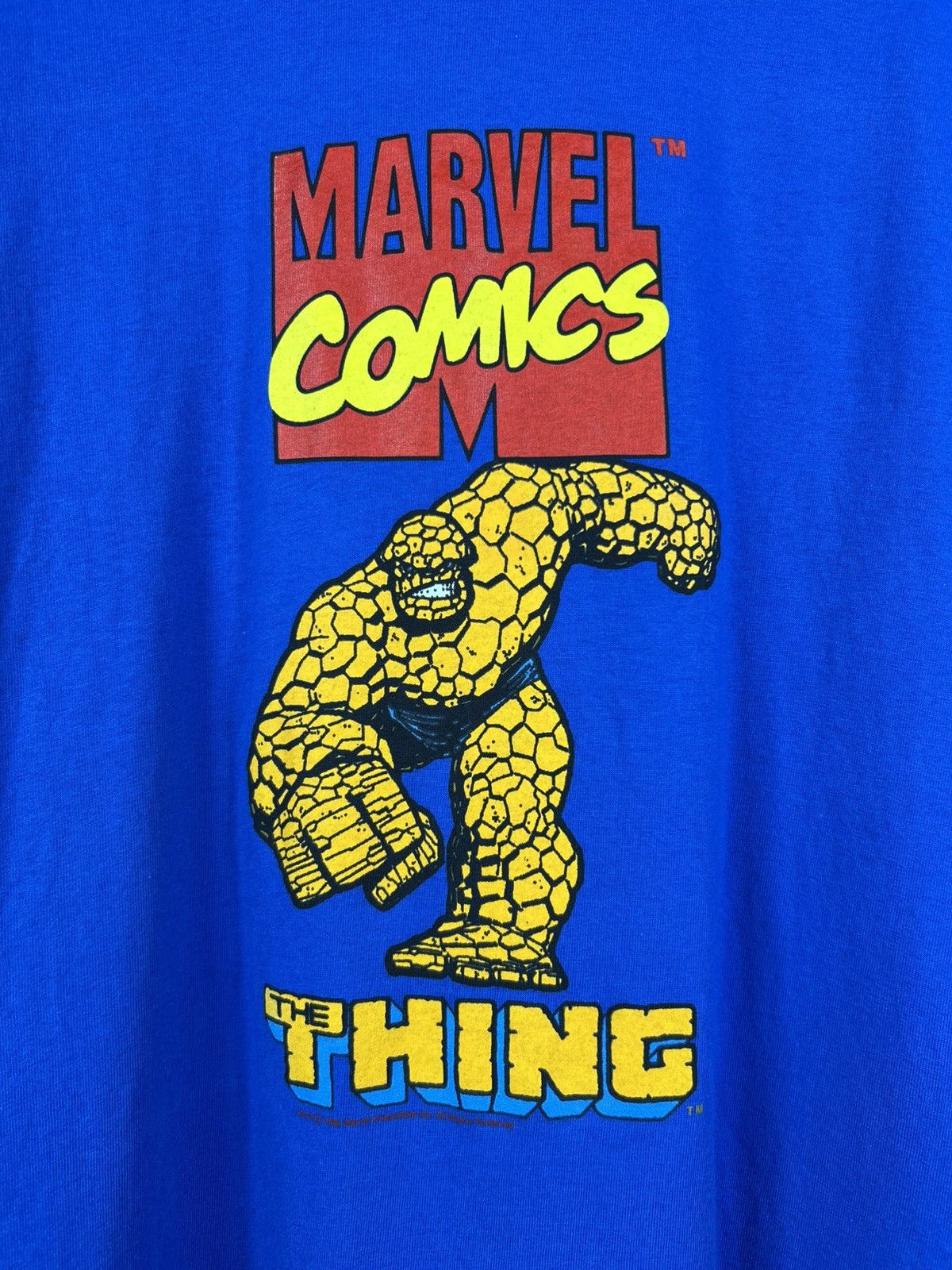 Marvel Comics Rare Vintage 1996 The Thing Marvel Comics T-Shirt Size XL Size US XL / EU 56 / 4 - 4 Thumbnail