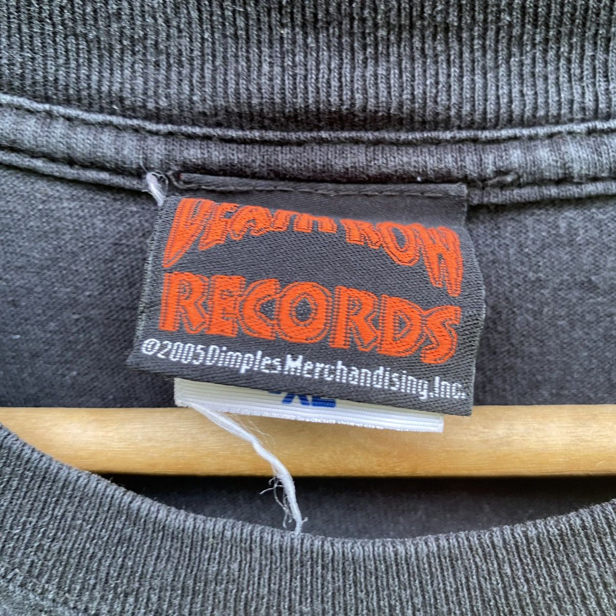 Death Row Records Thrashed Faded 2pac All Eyez On Me Death Row Records Rap Tee Size US XL / EU 56 / 4 - 9 Thumbnail