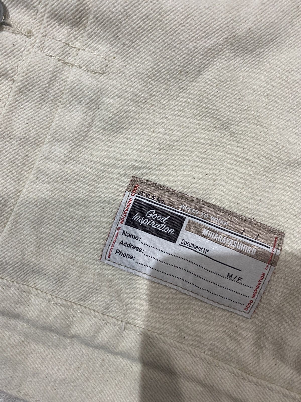 GU Denim Miharayasuhiro Gu type 2 Size US S / EU 44-46 / 1 - 7 Thumbnail