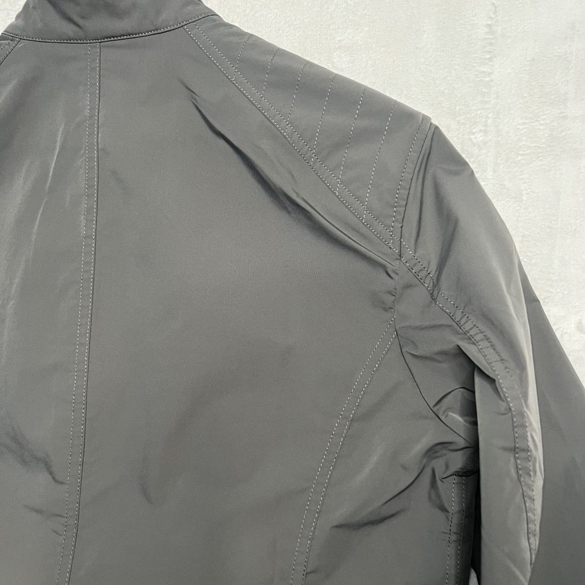 Belstaff BELSTAFF V Racer Men's Bikers Jacket Gray US UK 38 IT 48 M Size US M / EU 48-50 / 2 - 6 Thumbnail