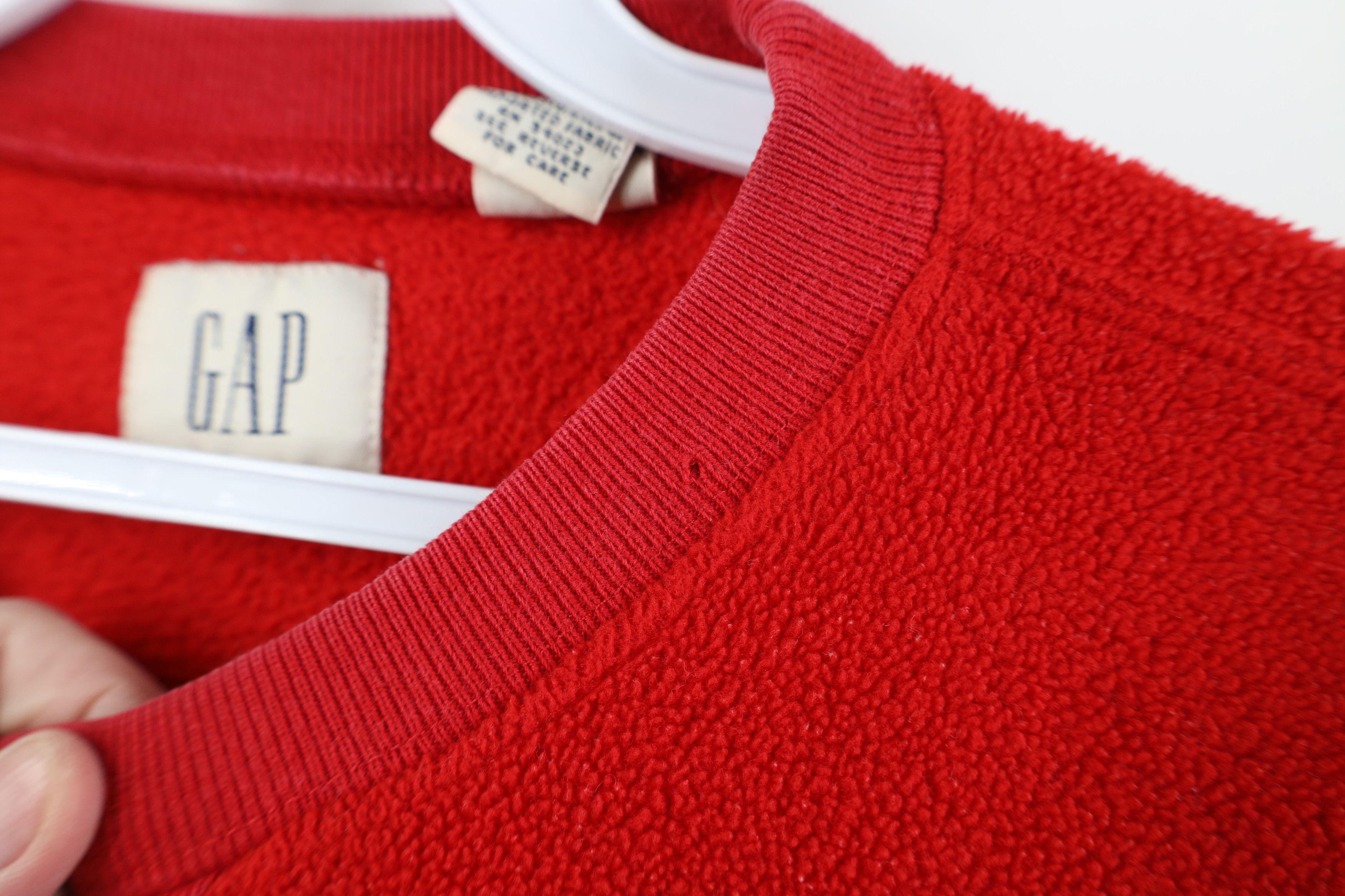 Gap Vintage 90s Gap Athletic Fleece Crewneck Sweatshirt Red USA Size US M / EU 48-50 / 2 - 5 Thumbnail