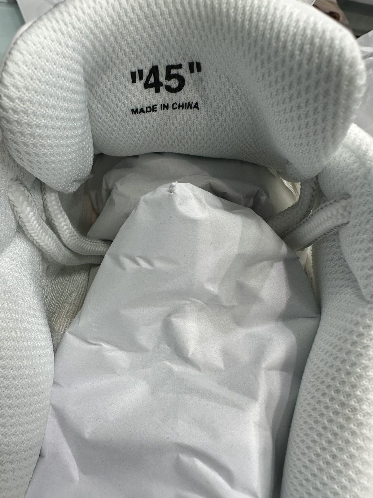 Off-White OFF-WHITE - Be Right Back Sneakers White Size US 12 / EU 45 - 6 Thumbnail