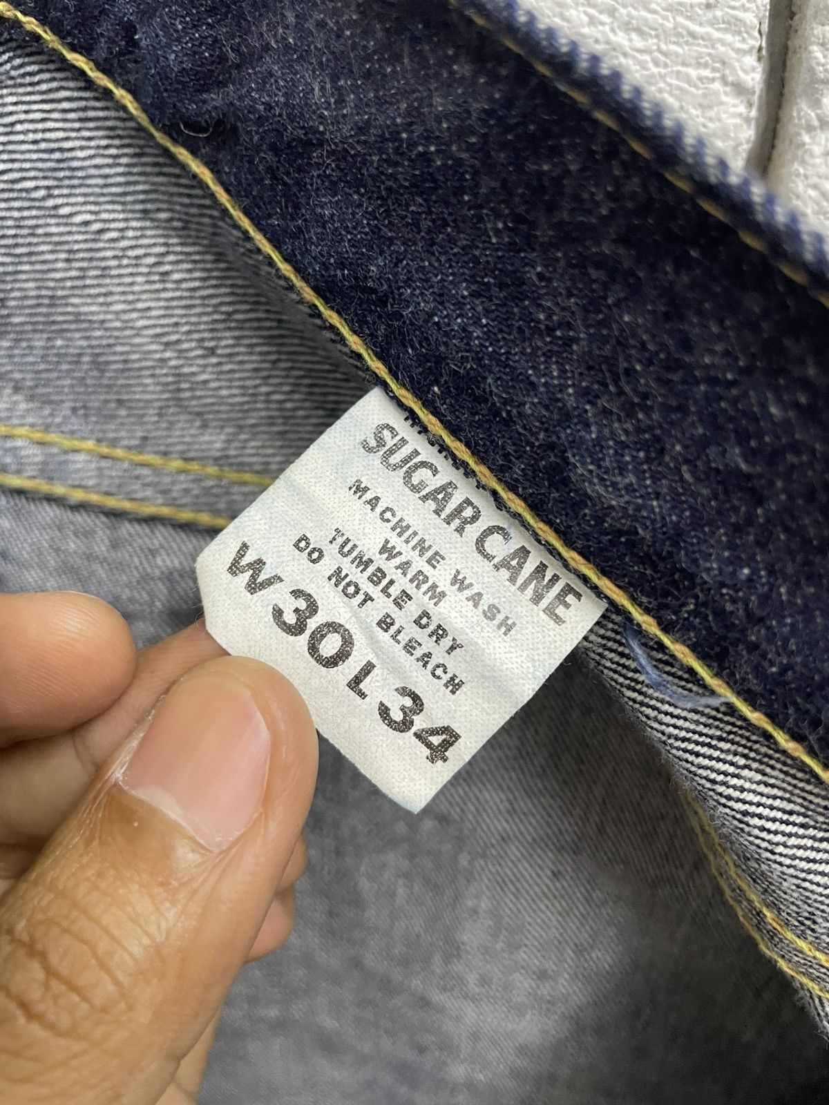Sugar Cane Sugar Cane Union Star Jeans Size US 29 - 9 Thumbnail