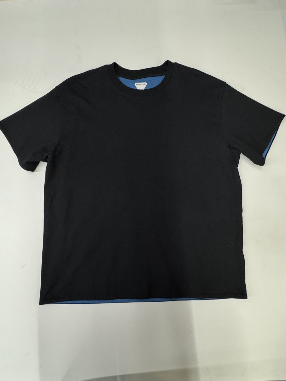 Bottega Veneta Bottega Veneta Contrast Trim T-Shirt Size L Size US L / EU 52-54 / 3 - 1 Thumbnail