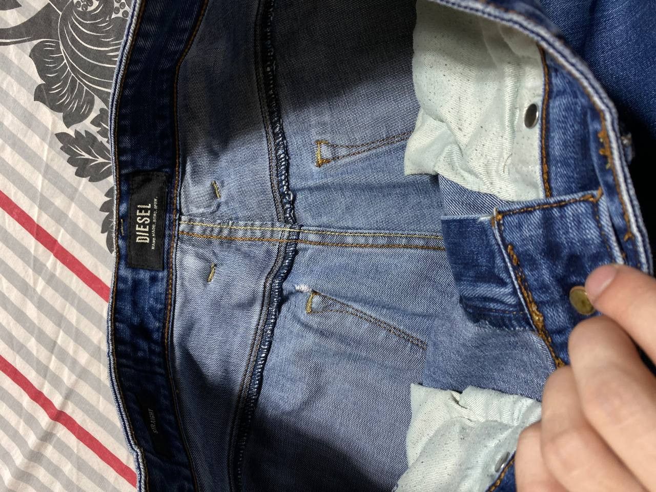 Diesel × Japanese Brand Crazy Crash Dirty Baggy Faded Jean Japan Avant Garde Style Size US 34 / EU 50 - 19 Thumbnail
