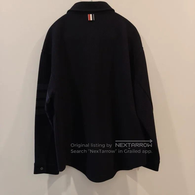 Thom Browne Thom Browne Striped shirt jacket Size US XXS / EU 40 - 2 Thumbnail