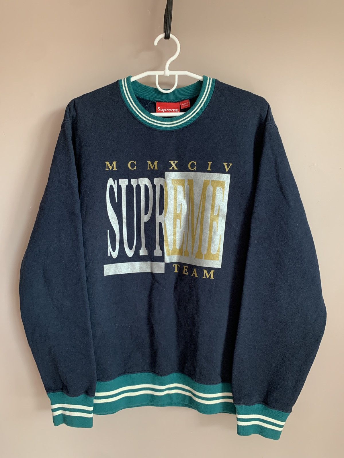 Supreme Supreme Team Sweatshirt Crewneck Big Logo Size M Size US M / EU 48-50 / 2 - 1 Thumbnail