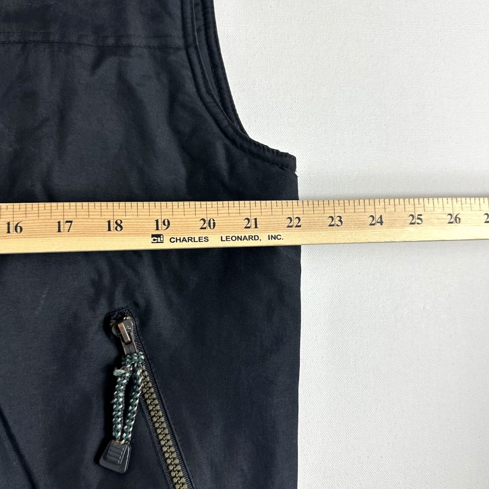 Stormtech VINTAGE Stormtech Men Vest Windproof Canvas Full Zip Pockets Black Fleeced Lined M Men Size US M / EU 48-50 / 2 - 7 Thumbnail
