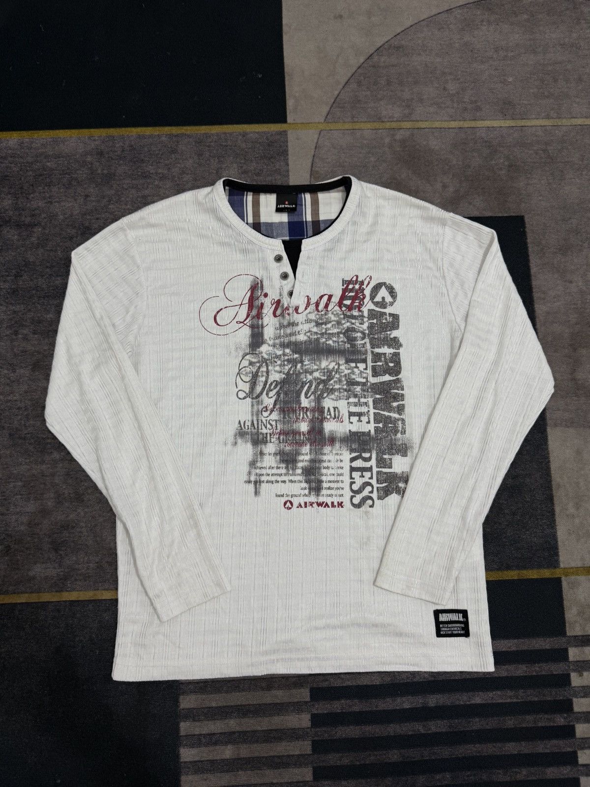 14th Addiction AIR WALK STYLE PUNKS STYLE LONG SLEEVE Size US M / EU 48-50 / 2 - 1 Thumbnail