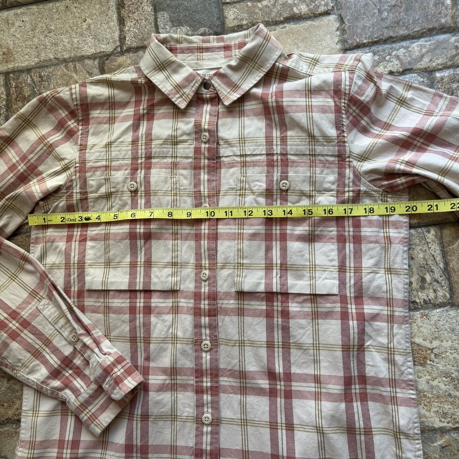 Rei REI Co-op Plaid Flannel Shirt Granola Size M Size M / US 6-8 / IT 42-44 - 4 Thumbnail