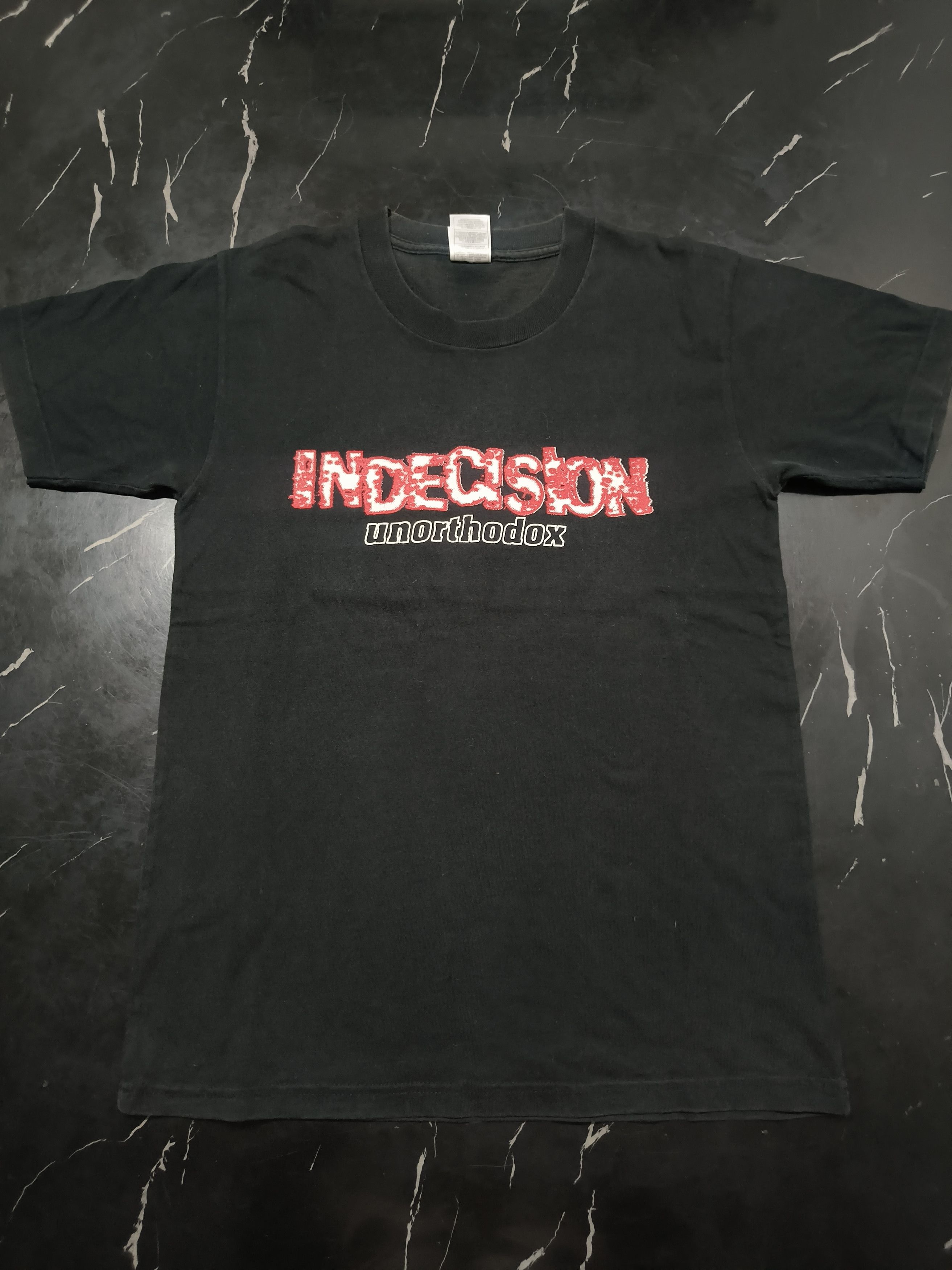 Band Tees Vintage 90s indecision "Unorthodox" shirt Size US S / EU 44-46 / 1 - 3 Thumbnail