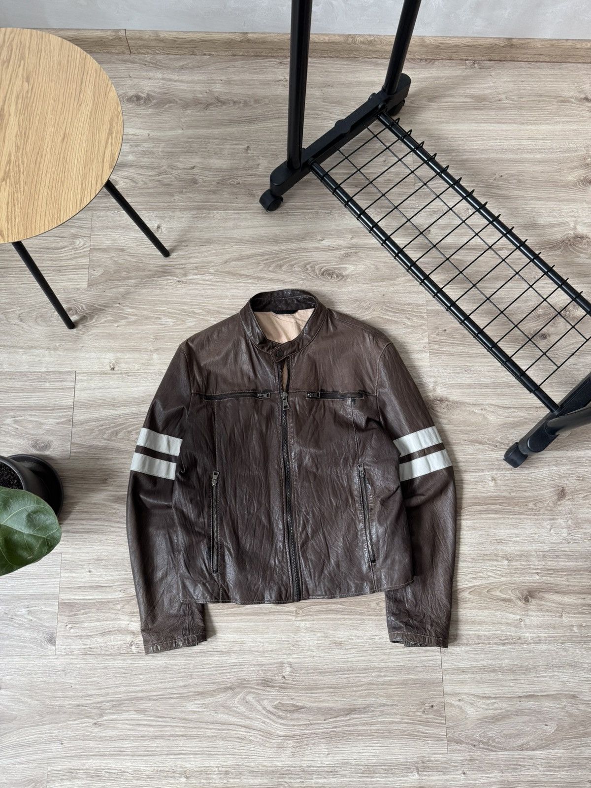 Vintage Vintage Y2K Japanese Style Moto Racing Leather Jacket Size US M / EU 48-50 / 2 - 1 Thumbnail