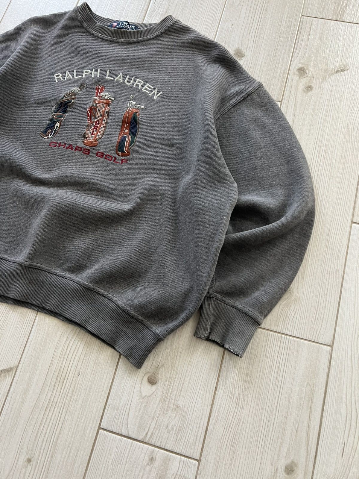 Chaps Ralph Lauren VTG Chaps RL Golf Sweatshirt Embroidery Logo Pullover USA Size US M / EU 48-50 / 2 - 7 Thumbnail