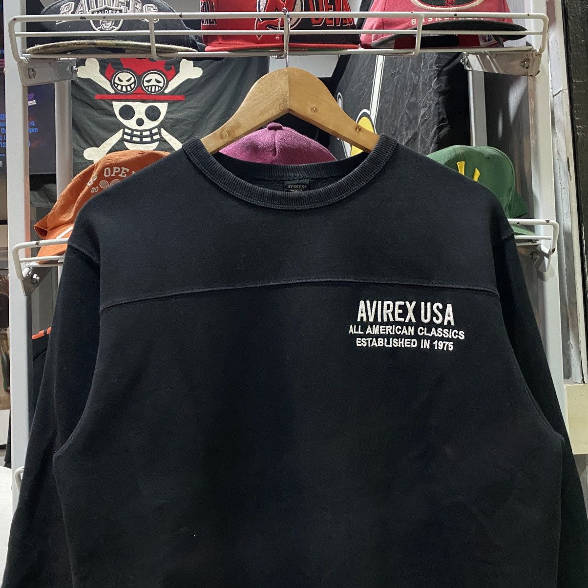 Avirex AVIREX USA SWEATSHIRT BIG LOGO NICE DESIGN Size US M / EU 48-50 / 2 - 7 Thumbnail