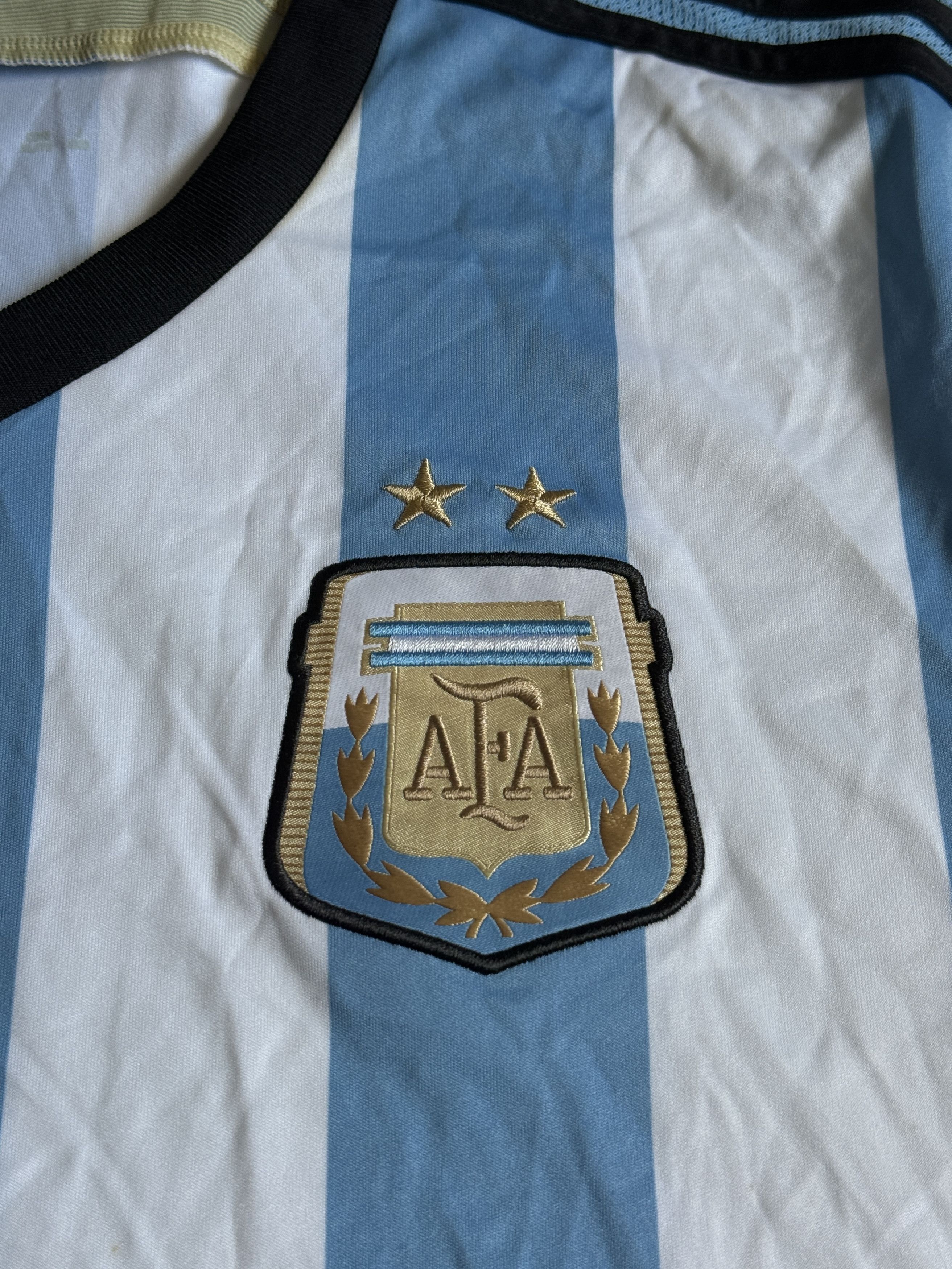 Adidas ARGENTINA 2013 2014 HOME SHIRT JERSEY ADIDAS sz XL Size US XL / EU 56 / 4 - 5 Thumbnail