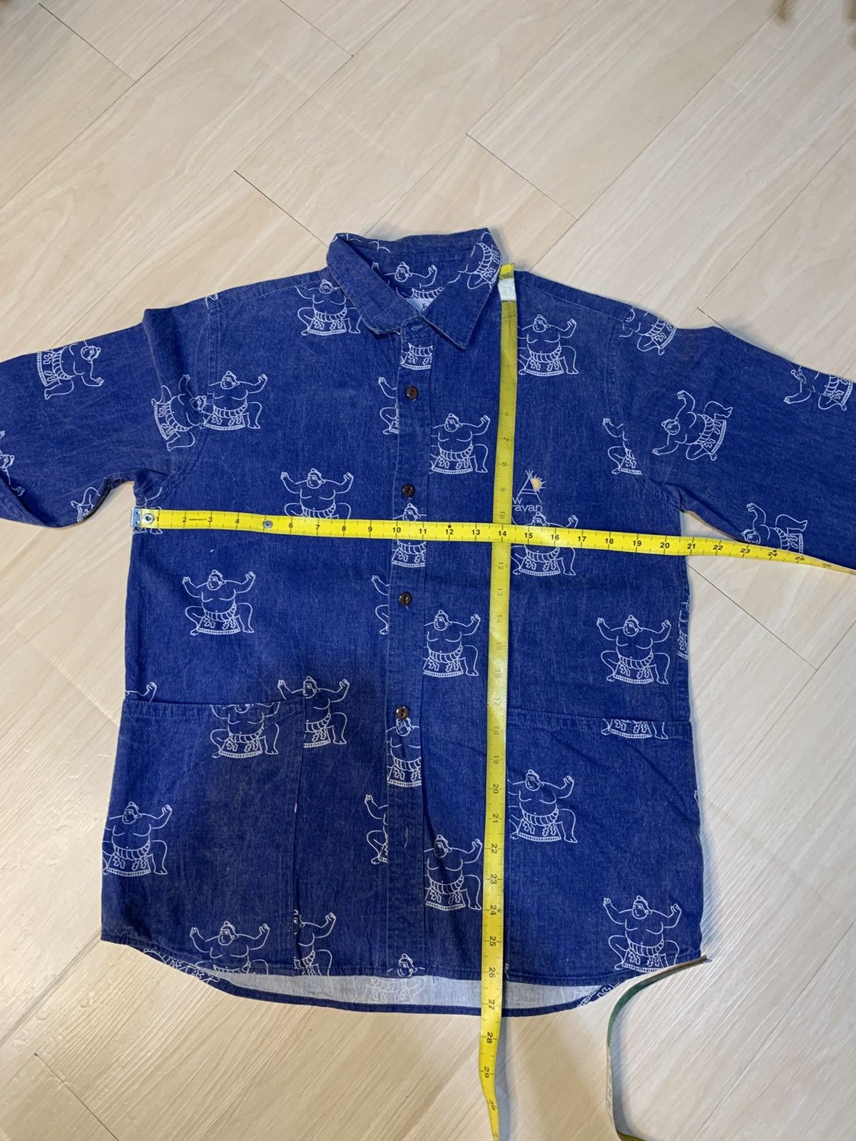 go slow caravan Go Slow Caravan Button Ups Denim Shirt Size US L / EU 52-54 / 3 - 10 Thumbnail