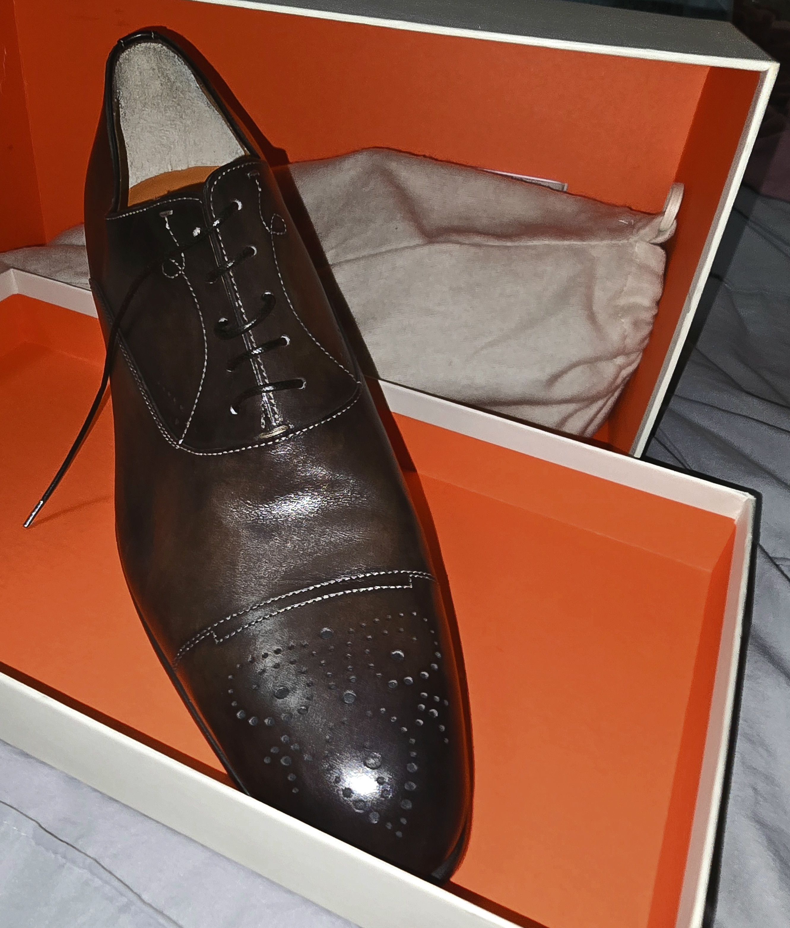 Santoni Santoni Laced-up Oxford shoes Size US 12 / EU 45 - 2 Thumbnail