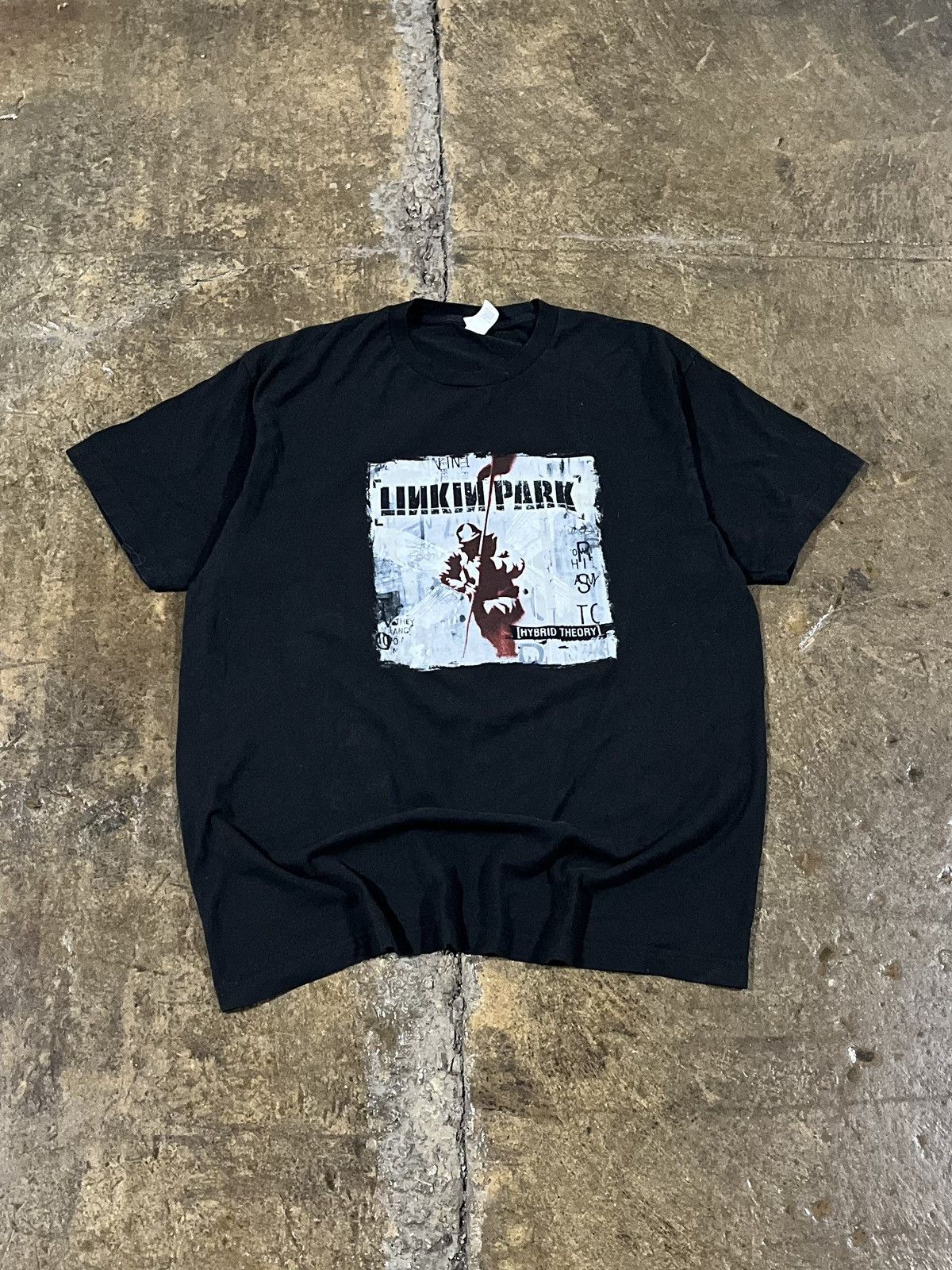 Band Tees × Vintage CRAZY VINTAGE LINKIN PARK Y2K HYBRID THEORY RARE BAND TEE Size US XL / EU 56 / 4 - 1 Thumbnail