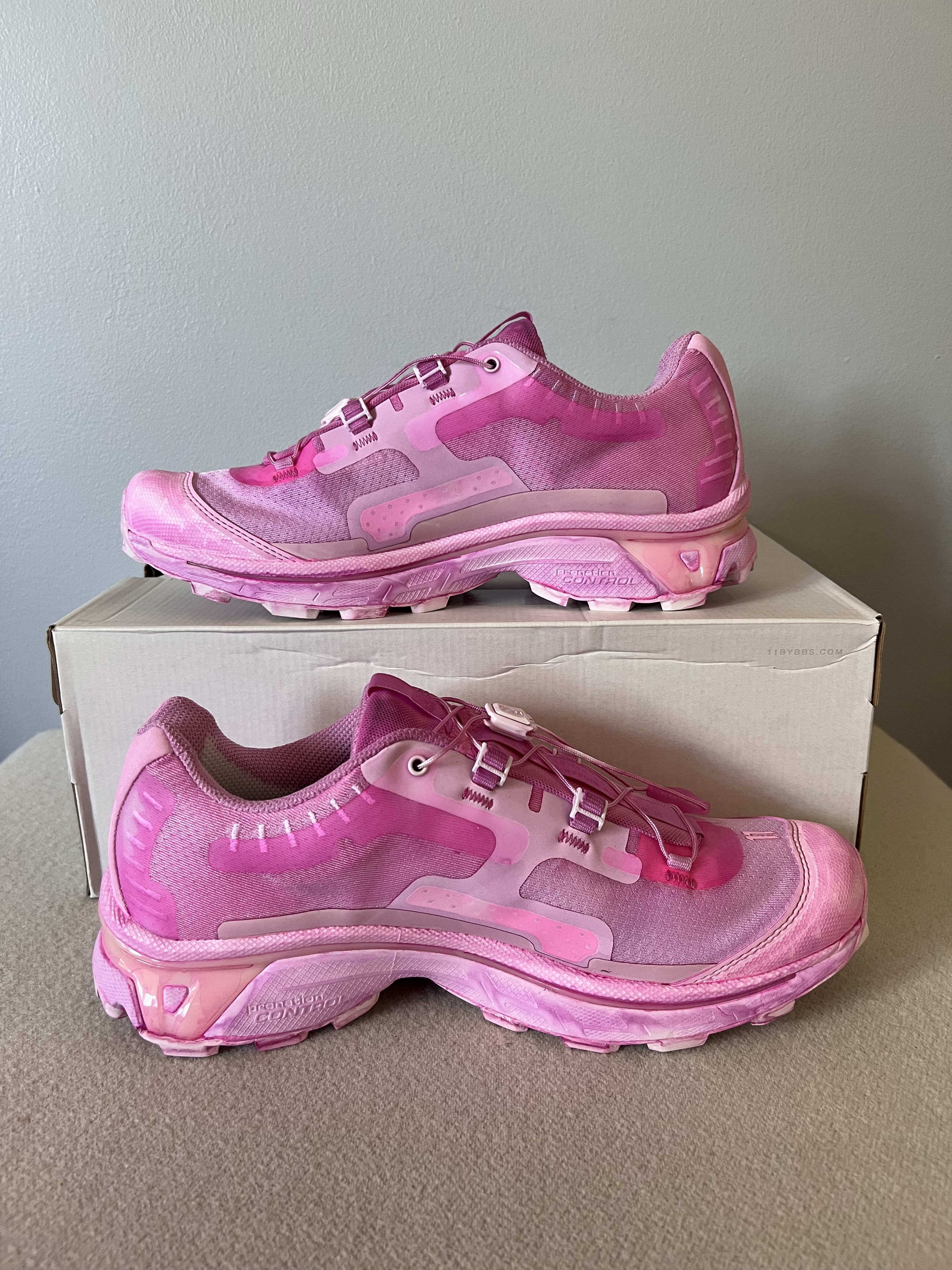 11 By Boris Bidjan Saberi × Salomon 11 By Boris Bidjan Saberi Salomon Bamba 5 in Object Dye Pink Size US 8.5 / EU 41-42 - 3 Thumbnail
