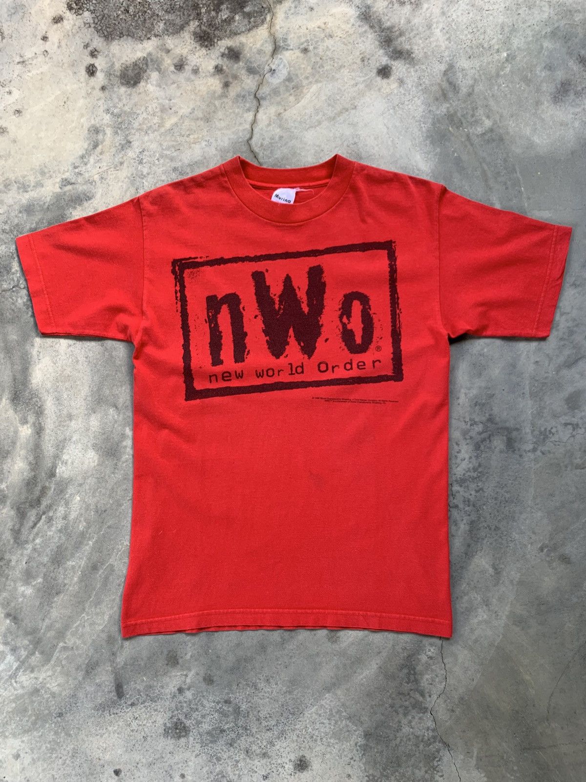 WCW/nWo Vintage 1998 WCW/NWO New World Order Rare Tshirt Size US M / EU 48-50 / 2 - 2 Thumbnail