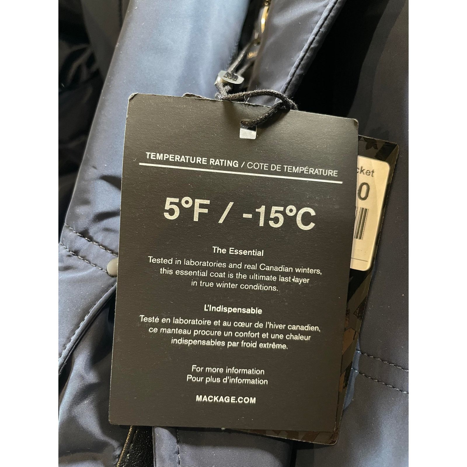 Mackage Mackage Viggo Navy Puffer Jacket Size US XS / EU 42 / 0 - 4 Thumbnail