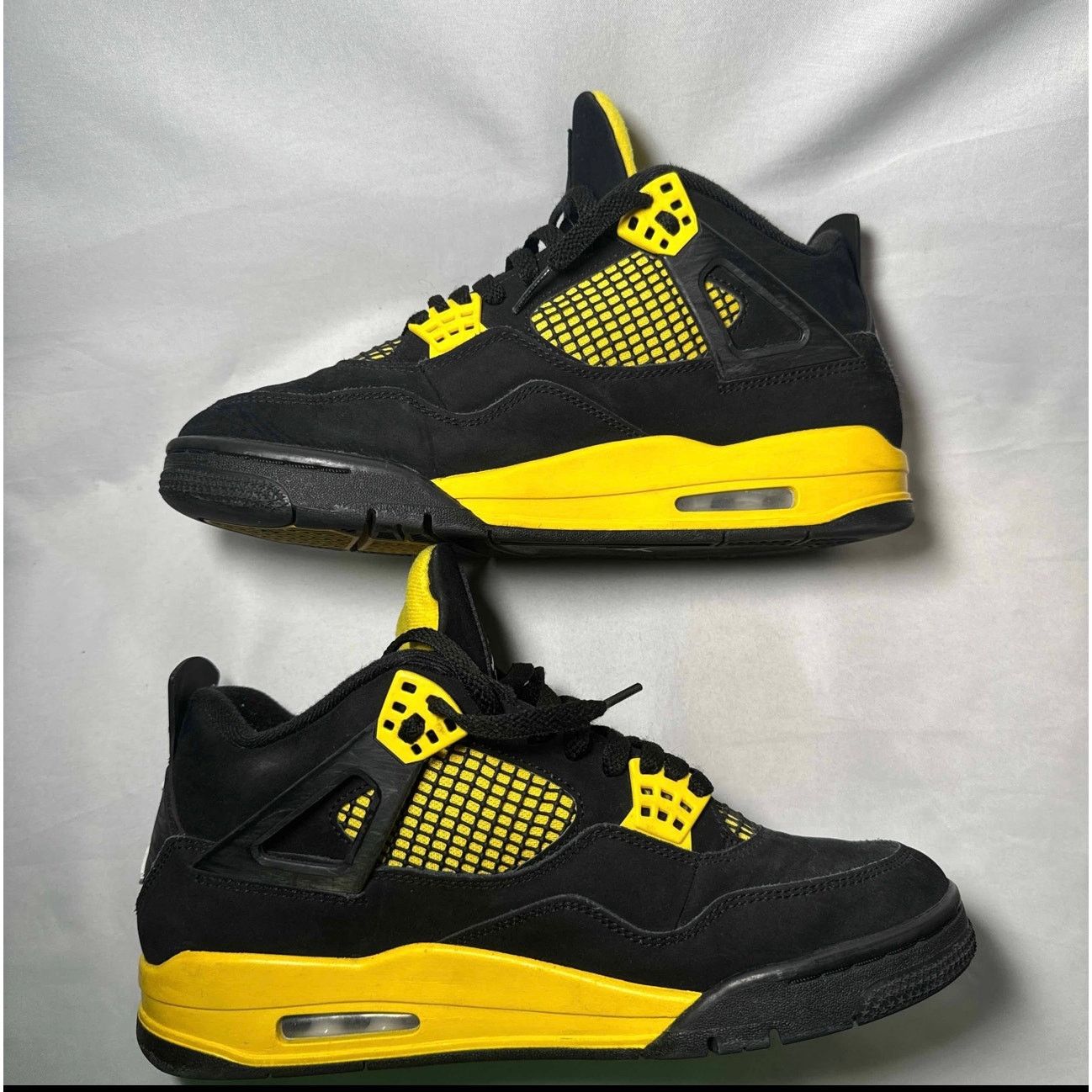 Jordan Brand × Nike Size 8.5 - Nike Air Jordan 4 Retro Thunder 2023 Men's Shoes Size US 8.5 / EU 41-42 - 3 Thumbnail
