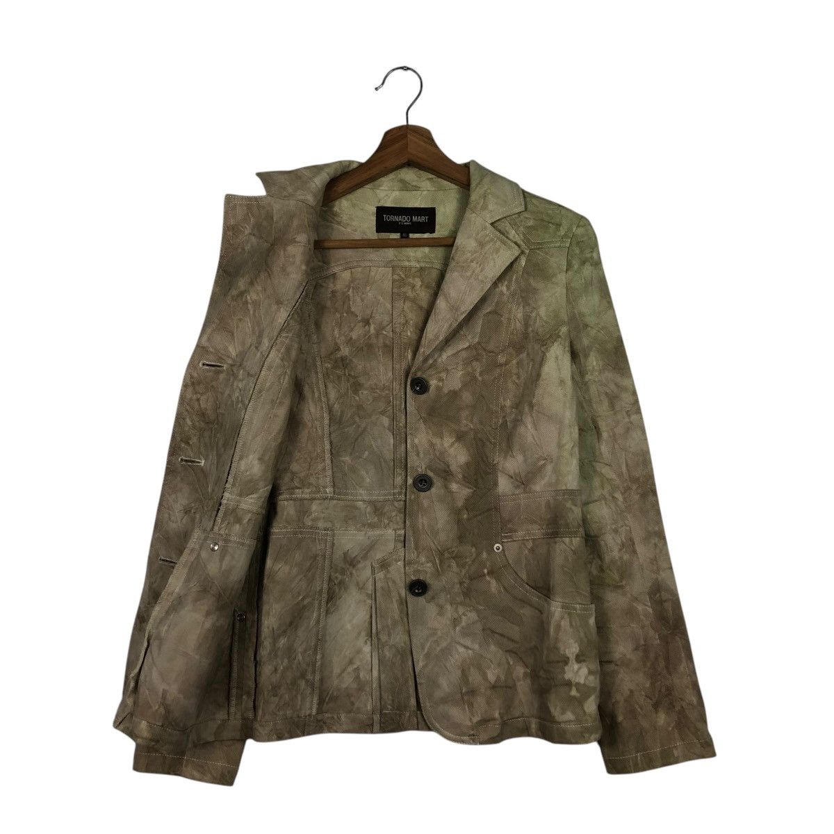 Hysteric Glamour 🔥VINTAGE BIKER JACKET ACID WASH DESIGN TORNADO MART Size M / US 6-8 / IT 42-44 - 13 Thumbnail