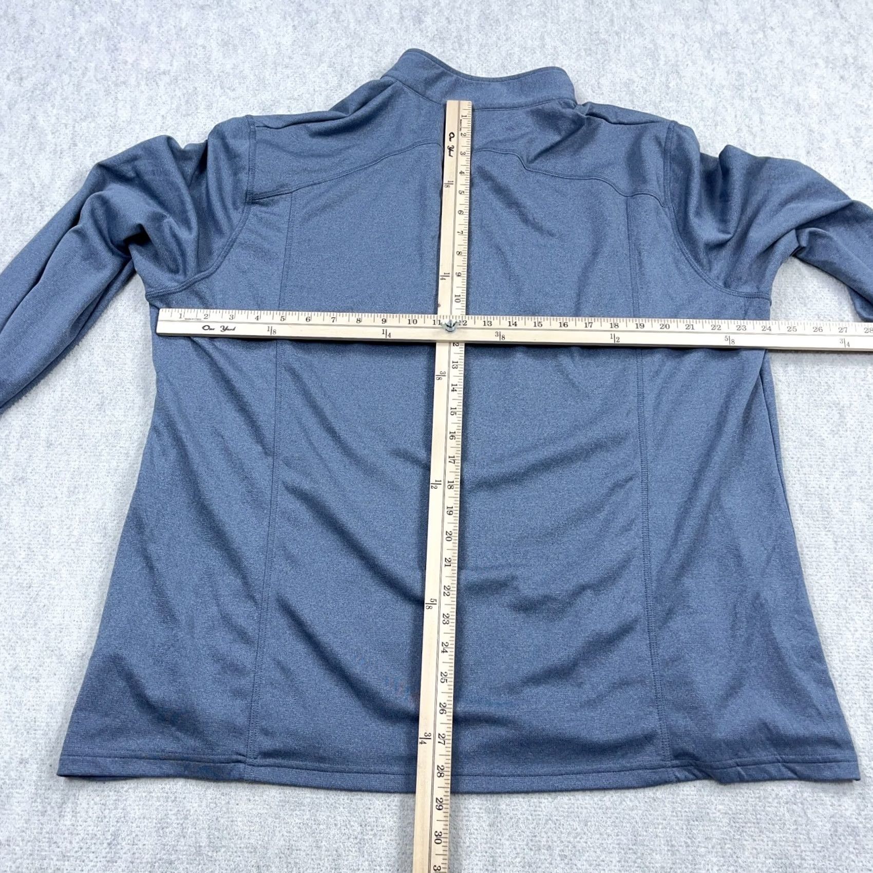 Vintage Orton Brothers Sweater Men XL Blue Pullover Quarter Zip Performance Wicking Golf Size US XL / EU 56 / 4 - 5 Thumbnail