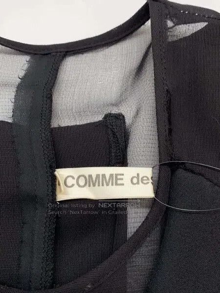 Comme des Garcons Comme Des Garcons Black and white retro stitching geometri Size S / US 4 / IT 40 - 3 Thumbnail
