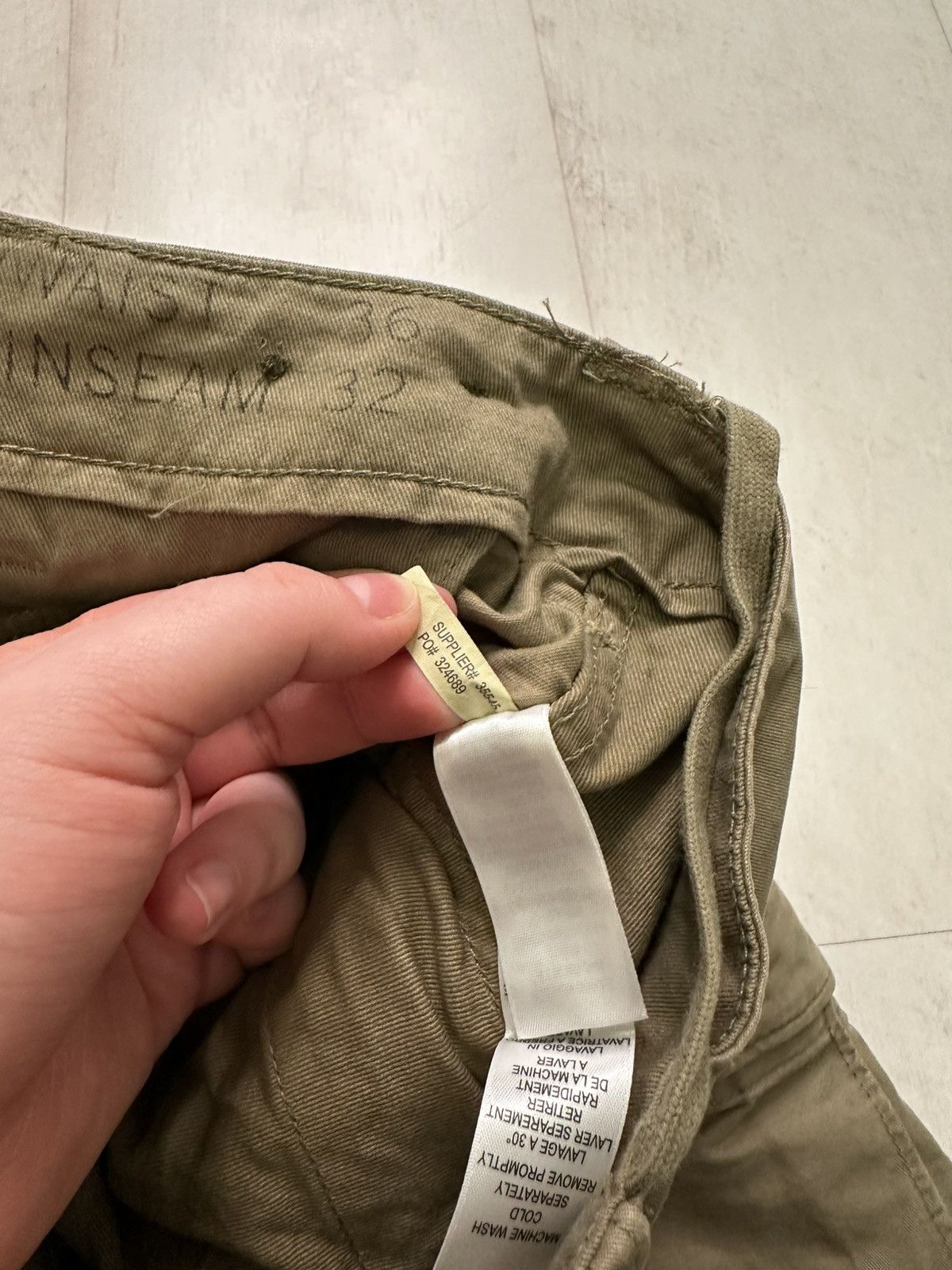 Polo Ralph Lauren × Vintage Polo Ralph Lauren military cargo khaki pants Size US 36 / EU 52 - 7 Thumbnail