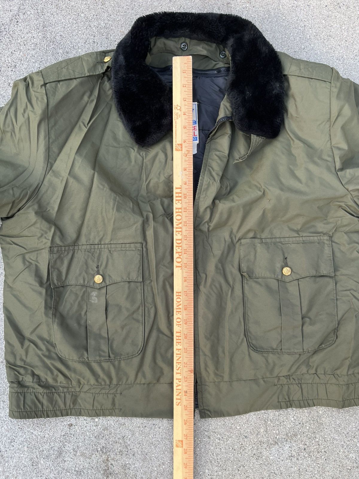 Vintage Vintage Horace Small Apparel Co Military Bomber Green Jacket Size US XL / EU 56 / 4 - 7 Thumbnail