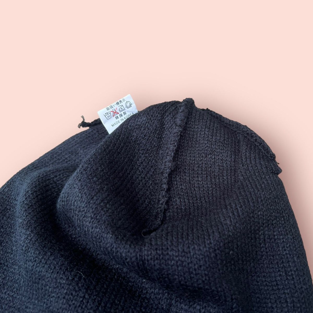 Hysteric Glamour × Japanese Brand VINTAGE BLACK SWAROVSKI SKULL BEANIE Size ONE SIZE - 9 Thumbnail