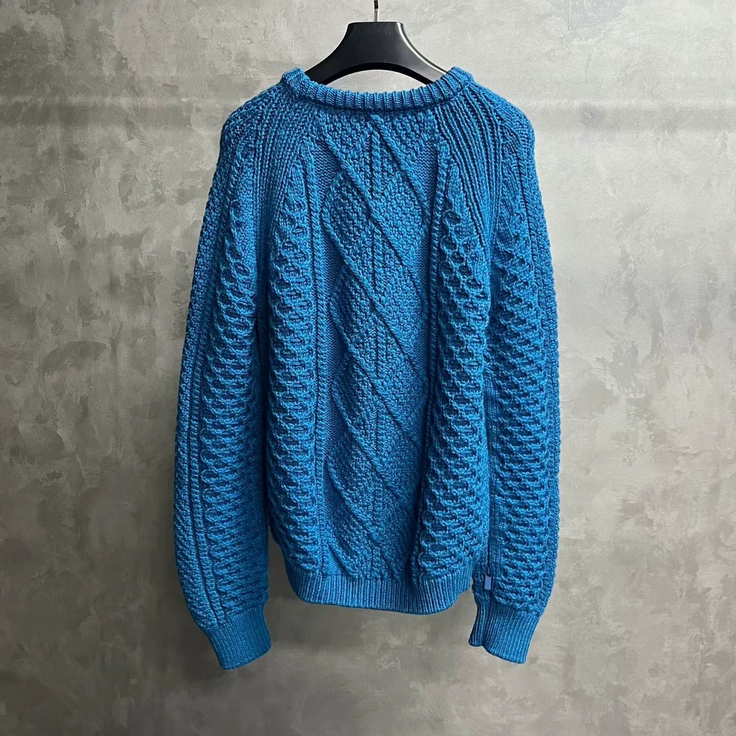 Dior Dior Latest Blue Knit Round Neck Sweater Size US XXS / EU 40 - 4 Thumbnail