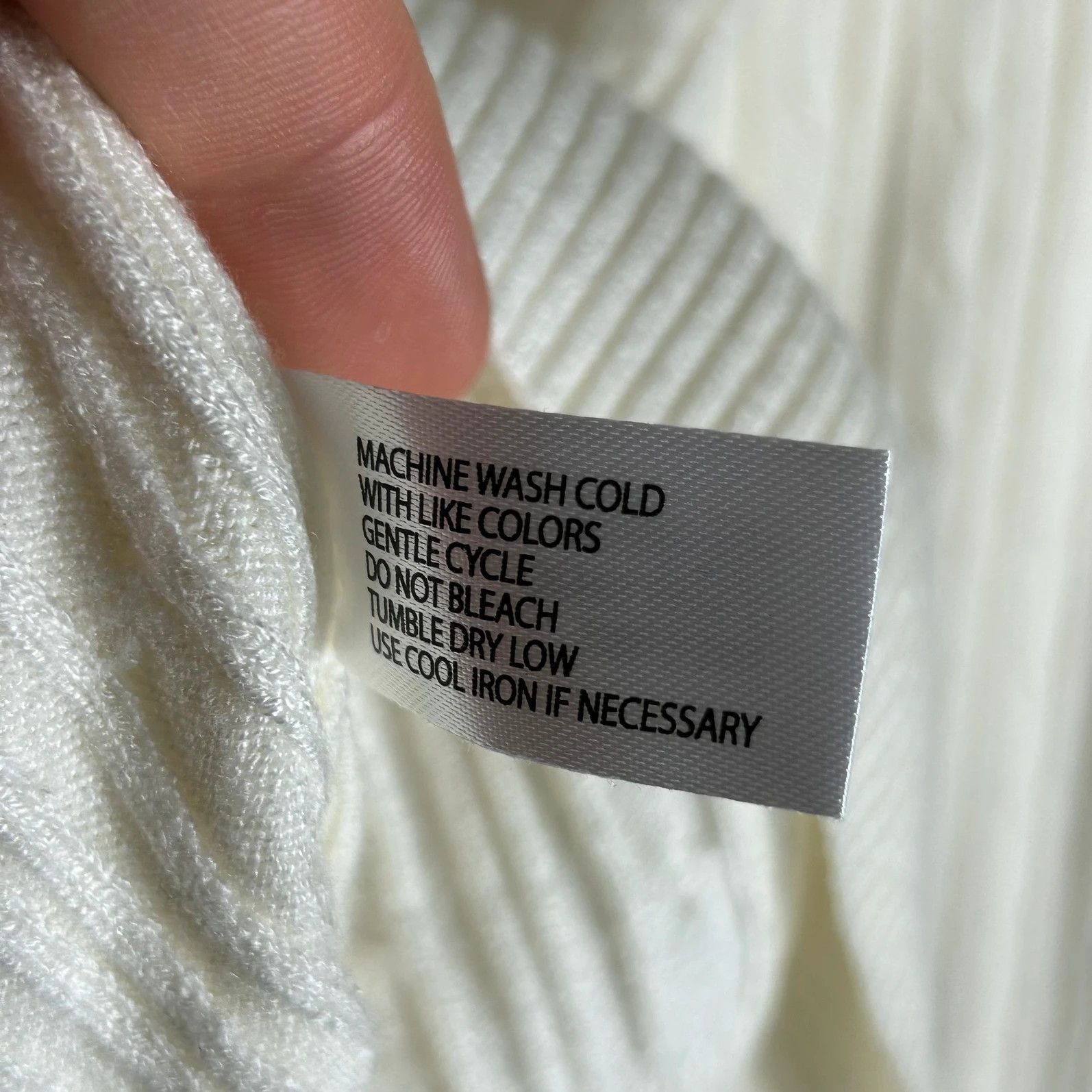 Designer × U.S. Polo Assn. US Polo Assn.knitwear sweater cream mini logo pony v neck Size L / US 10 / IT 46 - 8 Thumbnail