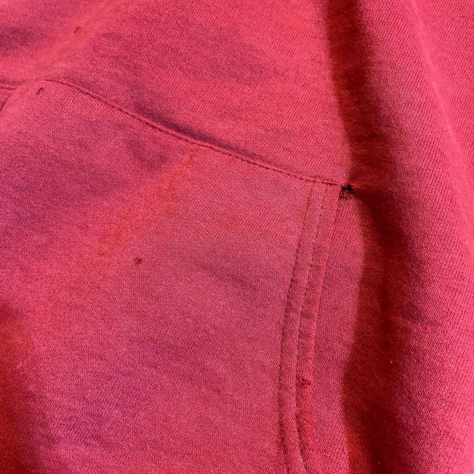 Hanes 90s blank burgundy hoodie signs Size US L / EU 52-54 / 3 - 2 Thumbnail