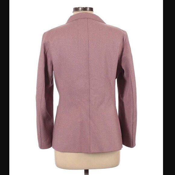 Jil Sander Jil Sander Jacket Blazer L Wool Tailored Angora Lilac Luxury Size L / US 10 / IT 46 - 3 Thumbnail