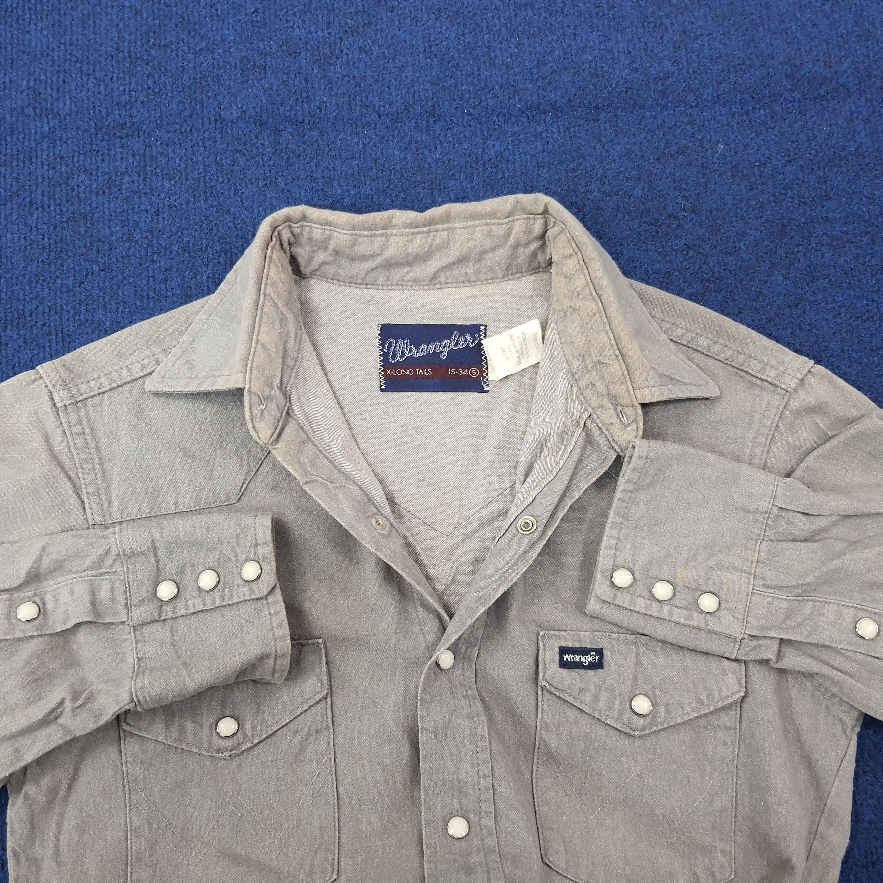 Wrangler Vintage Wrangler American Brand Button Up Shirt C249N67 Size US S / EU 44-46 / 1 - 5 Thumbnail