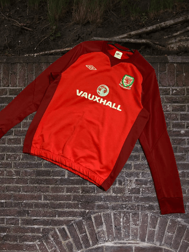 Umbro Blockore 90s Vintage UMBRO FOOTBALL JERSEY LONGSLEEVE Size US L / EU 52-54 / 3 - 1 Thumbnail