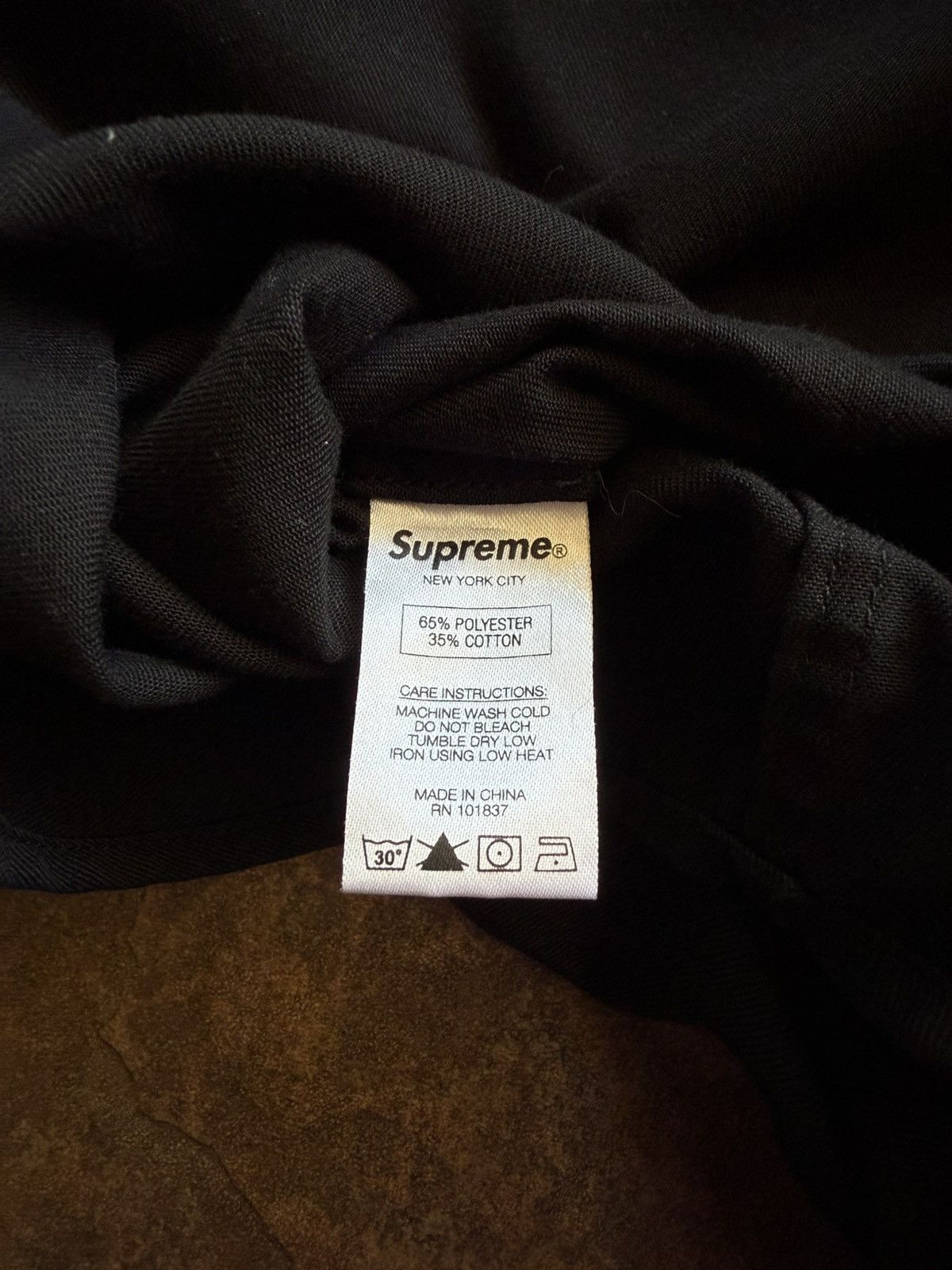 Supreme Supreme “WASTE” Button Up Shirt Size US L / EU 52-54 / 3 - 7 Thumbnail