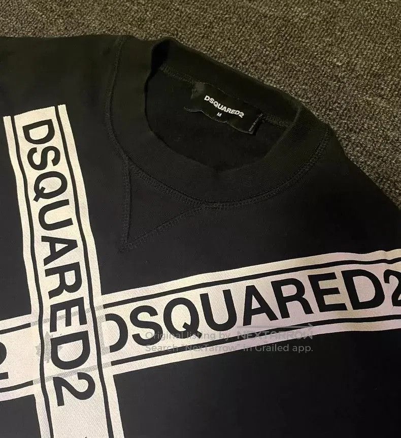 Dsquared2 DSquared2 Black Logo Sweatshirt. Size US M / EU 48-50 / 2 - 3 Thumbnail