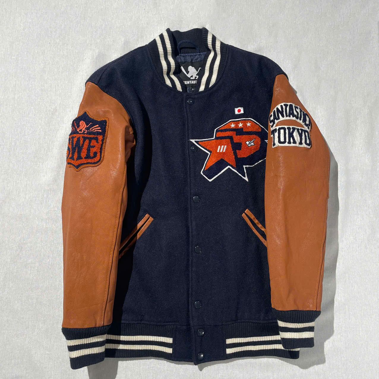 Japanese Brand Santastic Varsity jacket Size L / US 10 / IT 46 - 2 Thumbnail
