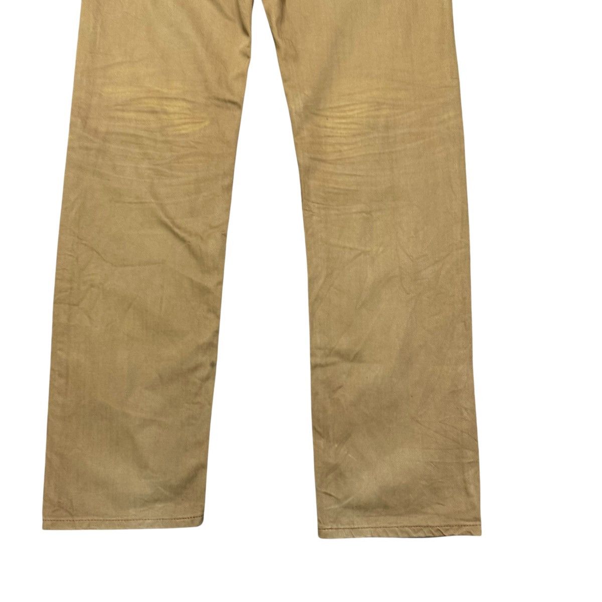 Edwin Vintage Edwin XVS403 Leather Pocket Brown Denim Jeans Size US 34 / EU 50 - 14 Thumbnail