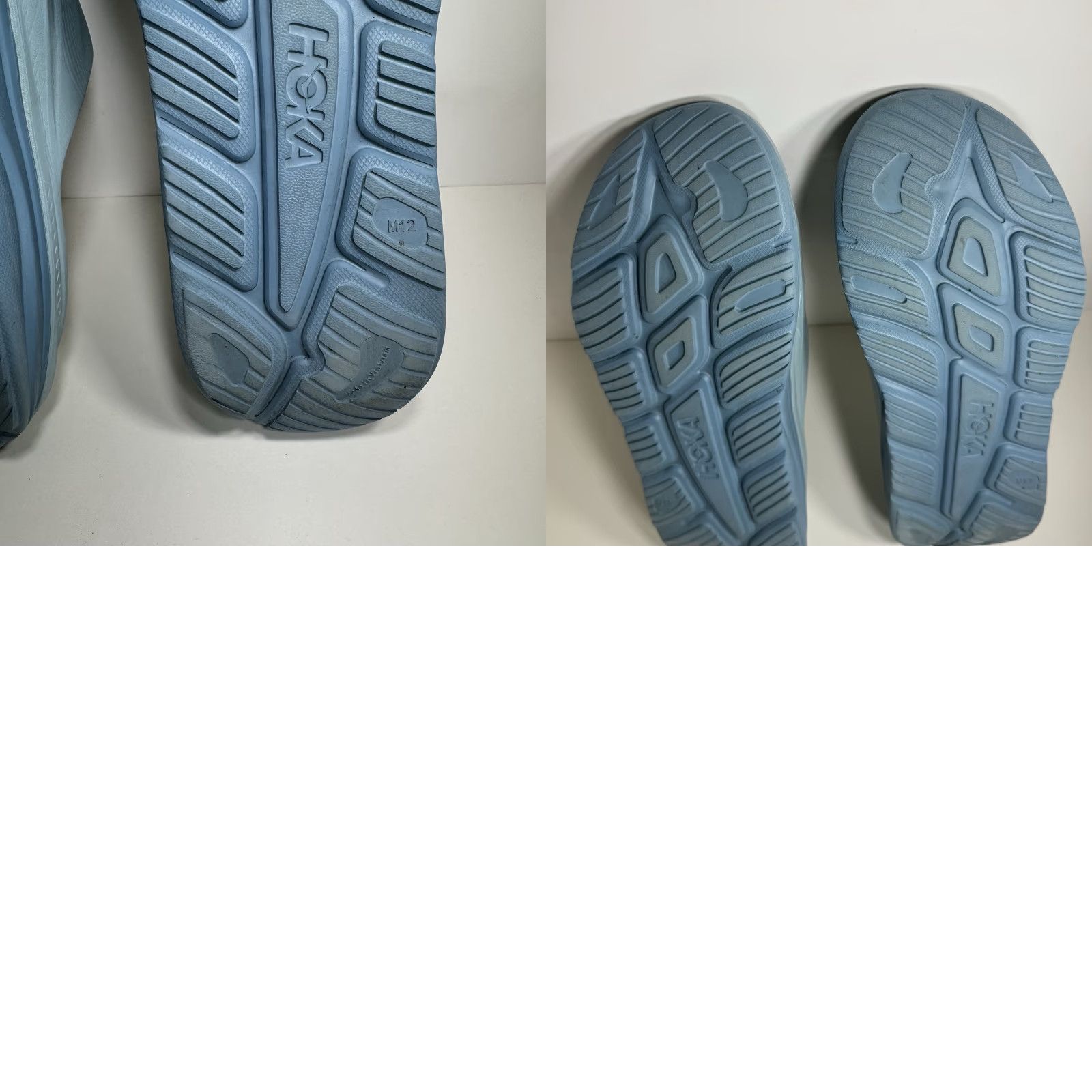 Vintage Hoka One One Ora Recovery Slides Sandal Mens 12 Light Blue Size ONE SIZE - 9 Thumbnail