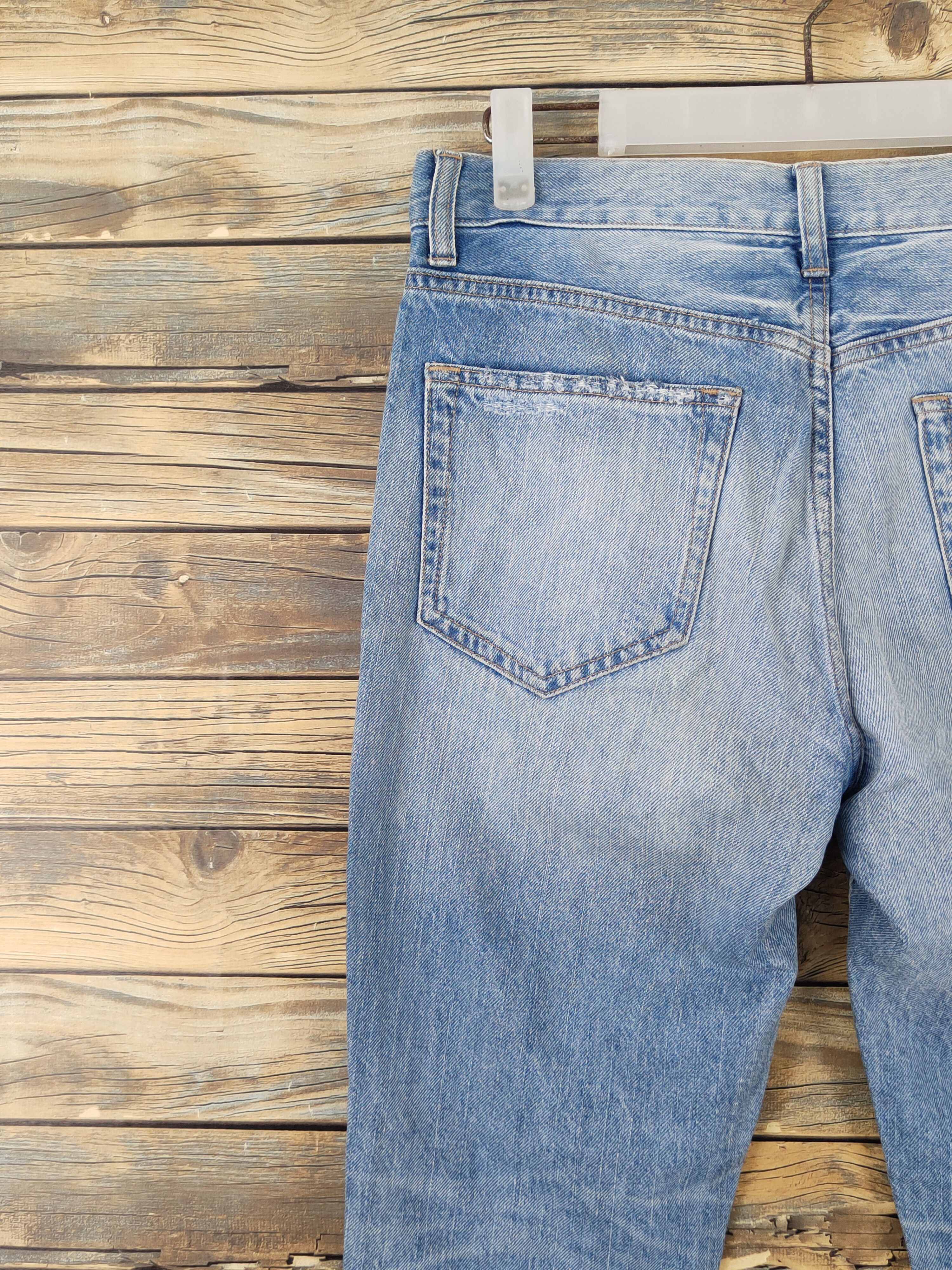 LOWRYS FARM × Vintage Lowrys Farm Blue Distressed Ripped denim Jeans #W1596 Size US 30 / EU 46 - 8 Thumbnail