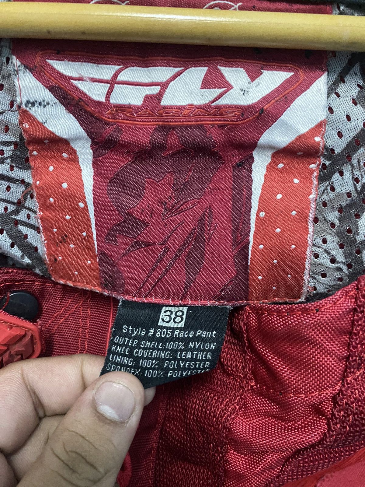 Fox Racing Fly racing race pant red colour 🚀 Size US 38 / EU 54 - 5 Thumbnail