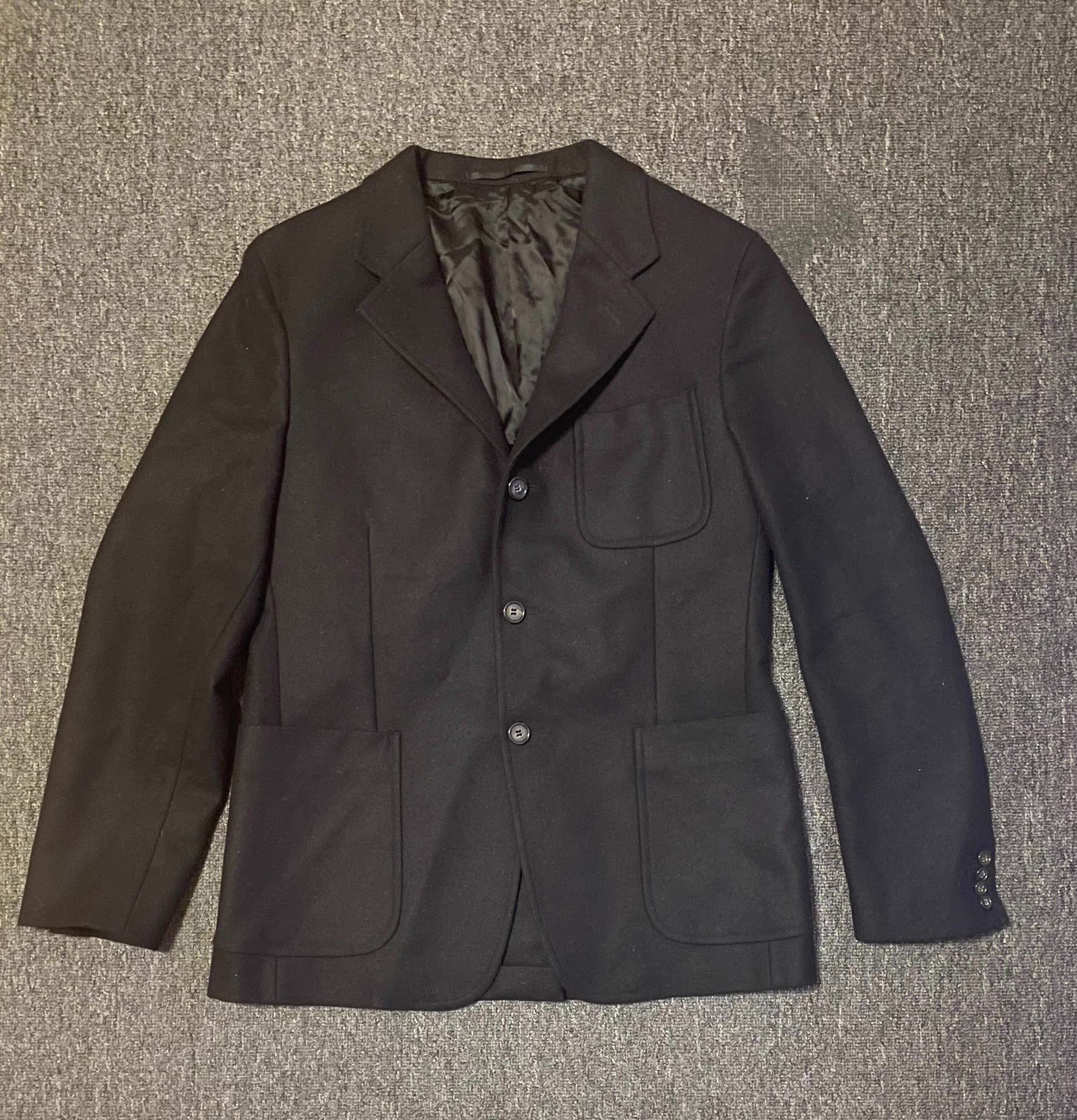 Prada Prada Men's Wool Blazer Coat Size 44R - 1 Thumbnail