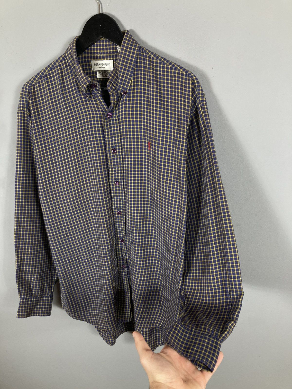 Yves Saint Laurent Vintage 90s Yves Saint Laurent Size US M / EU 48-50 / 2 - 2 Thumbnail