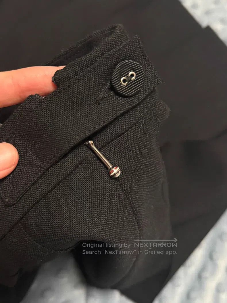 Thom Browne Thom Browne Black Wool Pleated Skirt Size 26" / US 2 / IT 38 - 7 Thumbnail