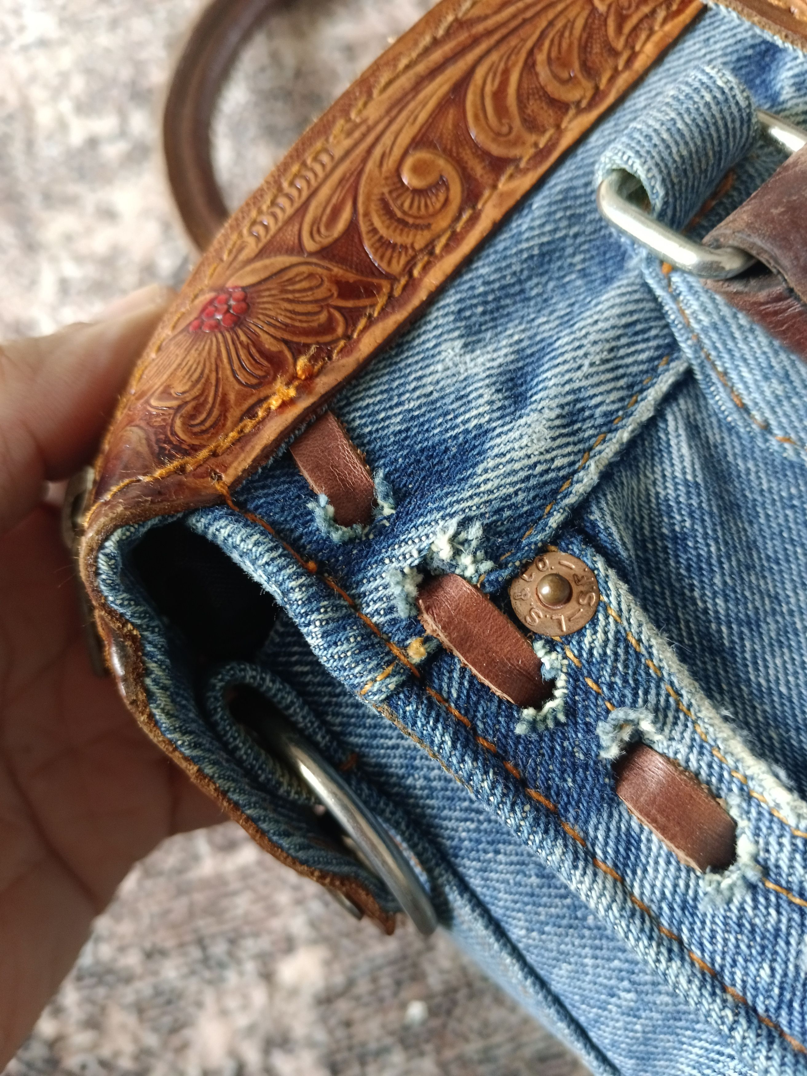 Levi's Made & Crafted Vintage Levis Handmade Denim 2ways Size ONE SIZE - 9 Thumbnail