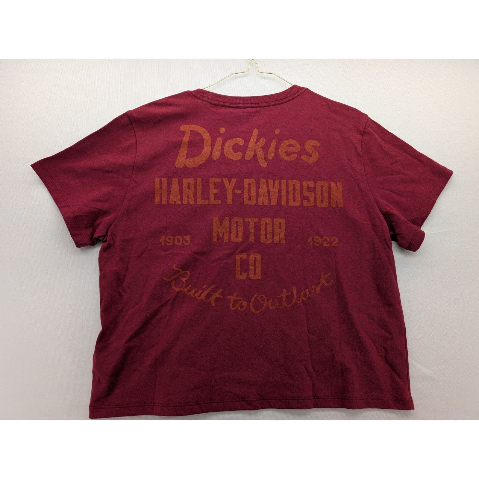 Harley Davidson NWT Harley Davidson x Dickies Built to Outlast Boxy Fit Tee Size L / US 10 / IT 46 - 4 Thumbnail